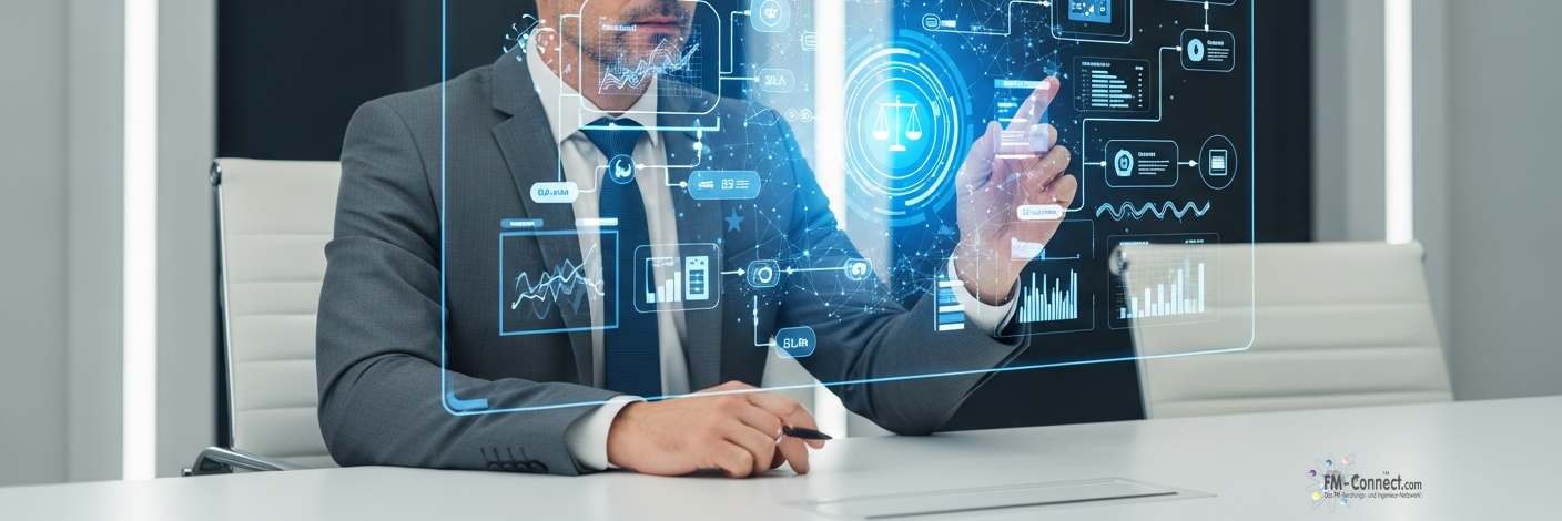 Hierarchische Darstellung der Organisationsnormen für Instandhaltungsverträge basierend auf der DIN EN 13269 im Facility Management